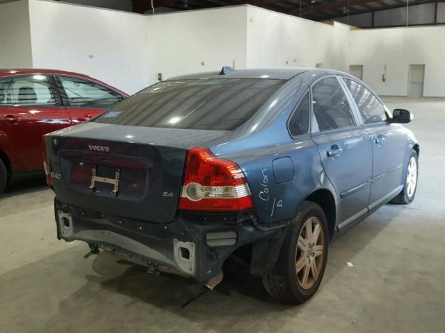 YV1MS390372277878 - 2007 VOLVO S40 2.4I BLUE photo 4