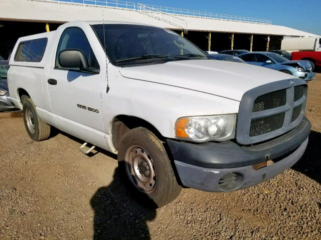 1D7HA16K24J173653 - 2004 DODGE RAM 1500 S WHITE photo 1