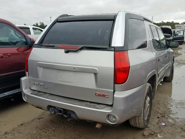 1GKES12S346213472 - 2004 GMC ENVOY XUV GRAY photo 4