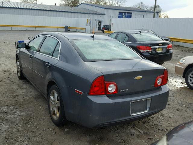 1G1ZG57B29F249460 - 2009 CHEVROLET MALIBU LS 灰色 照片 3