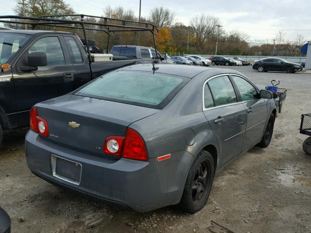 1G1ZG57B29F249460 - 2009 CHEVROLET MALIBU LS 灰色 照片 4