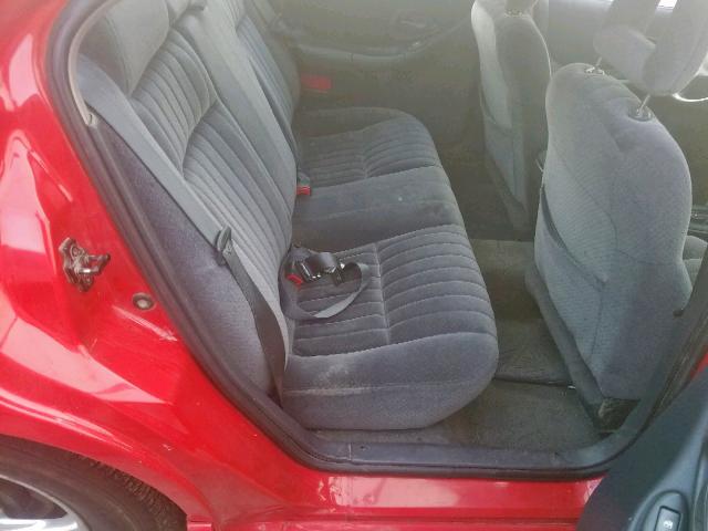 1G2WP52KX2F201684 - 2002 PONTIAC GRAND PRIX RED photo 6