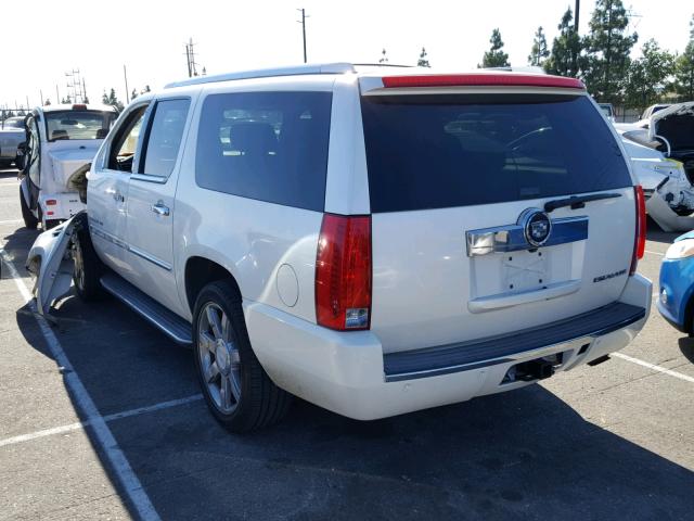 1GYFC66858R214677 - 2008 CADILLAC ESCALADE E WHITE photo 3