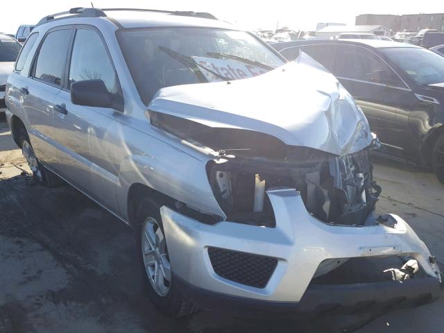 KNDJF723697612193 - 2009 KIA SPORTAGE L SILVER photo 1