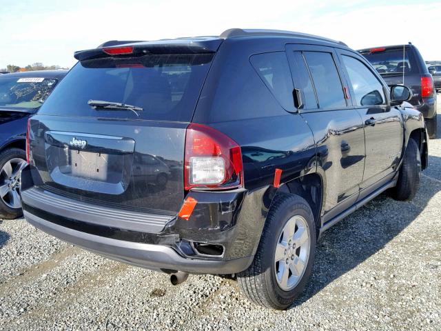 1C4NJCBA0ED777370 - 2014 JEEP COMPASS SP შავი ფოტო 4