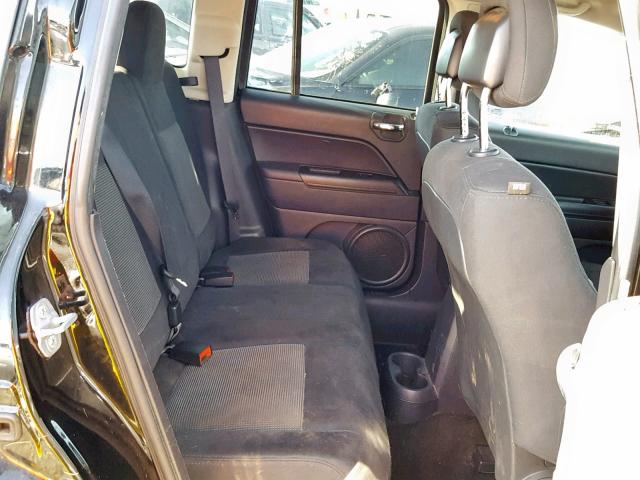 1C4NJCBA0ED777370 - 2014 JEEP COMPASS SP შავი ფოტო 6