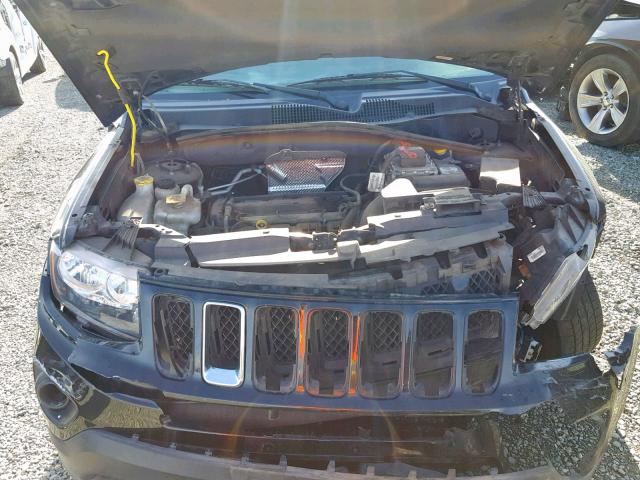 1C4NJCBA0ED777370 - 2014 JEEP COMPASS SP BLACK photo 7