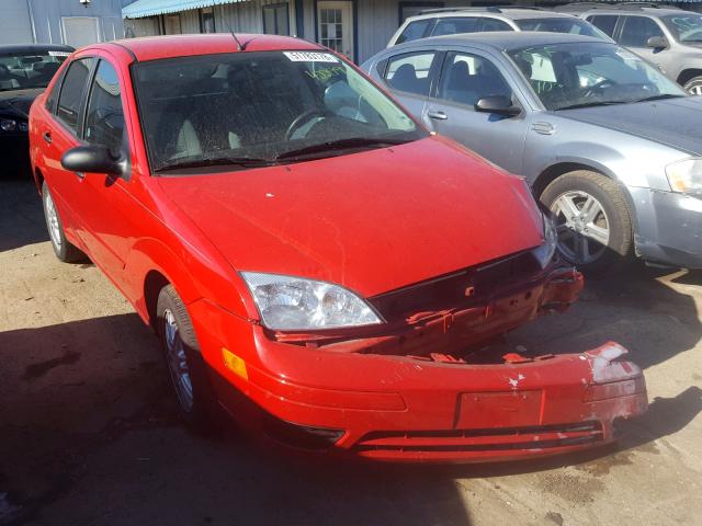 1FAFP34N36W169311 - 2006 FORD FOCUS ZX4 RED photo 1