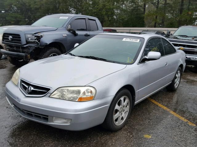 19UYA42401A013366 - 2001 ACURA 3.2CL SILVER photo 2