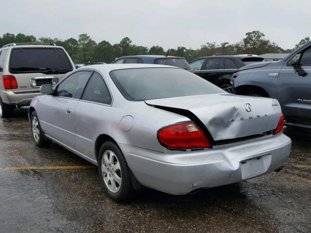 19UYA42401A013366 - 2001 ACURA 3.2CL SILVER photo 3