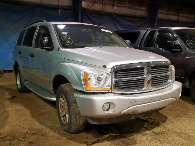 1D8HB58D44F111060 - 2004 DODGE DURANGO LI SILVER photo 1