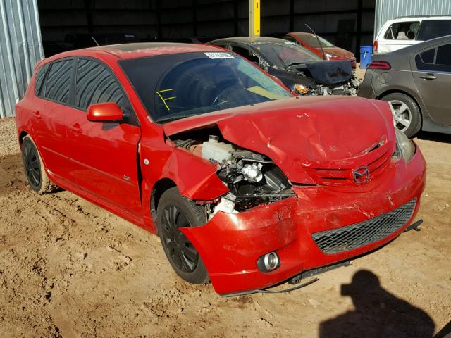 JM1BK343751308003 - 2005 MAZDA 3 HATCHBAC RED photo 1