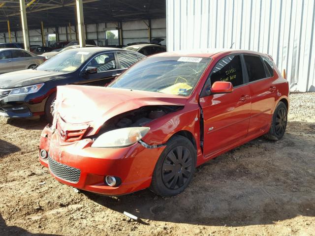 JM1BK343751308003 - 2005 MAZDA 3 HATCHBAC RED photo 2