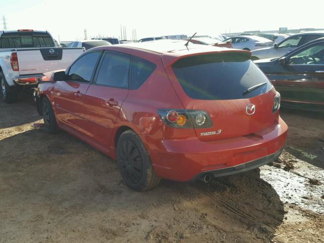 JM1BK343751308003 - 2005 MAZDA 3 HATCHBAC RED photo 3