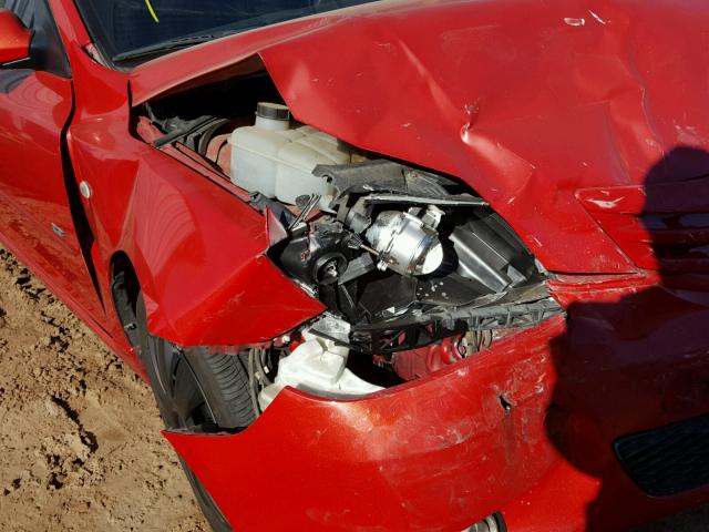 JM1BK343751308003 - 2005 MAZDA 3 HATCHBAC RED photo 9