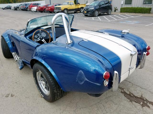 NY72480 - 1997 FORD COBRA BLUE photo 3