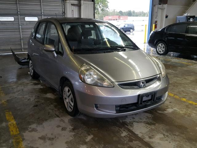 JHMGD38448S020309 - 2008 HONDA FIT GRAY photo 1