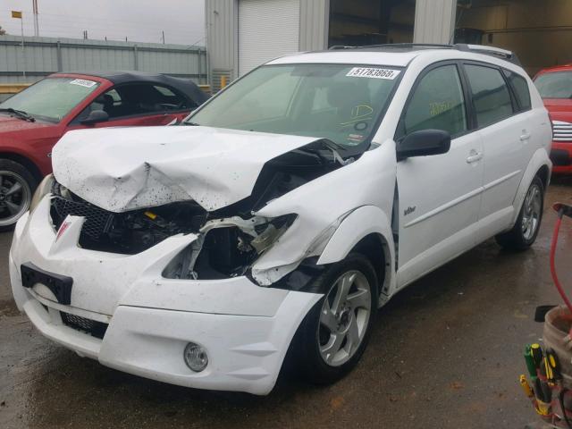 5Y2SL62884Z409872 - 2004 PONTIAC VIBE WHITE photo 2