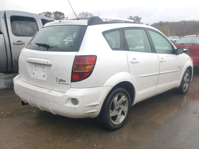 5Y2SL62884Z409872 - 2004 PONTIAC VIBE WHITE photo 4