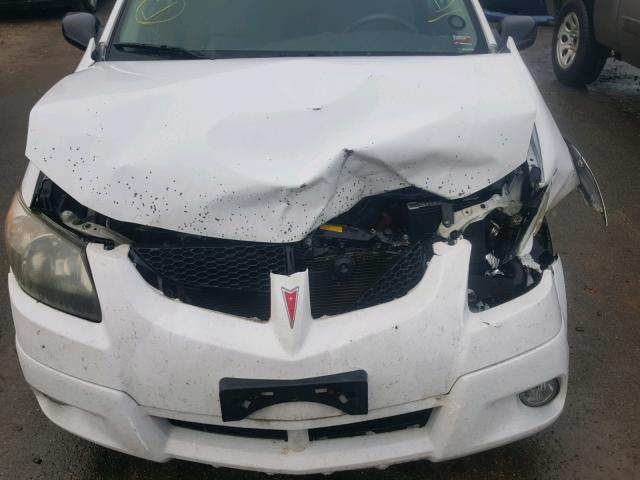 5Y2SL62884Z409872 - 2004 PONTIAC VIBE WHITE photo 7