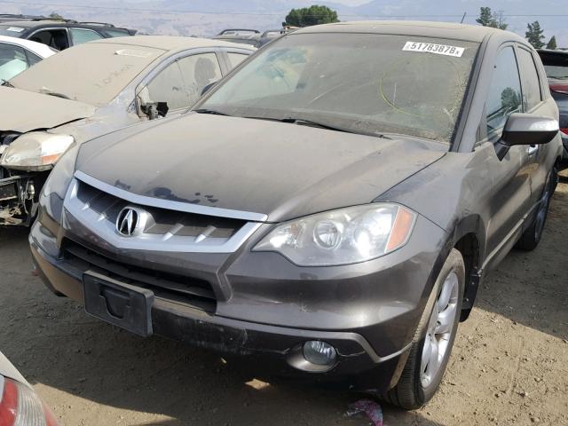 5J8TB18589A001256 - 2009 ACURA RDX TECHNO GRAY photo 2