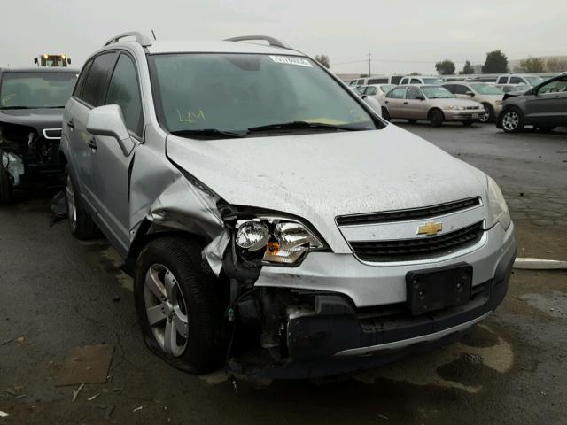 3GNAL2EKXCS557911 - 2012 CHEVROLET CAPTIVA SP SILVER photo 1