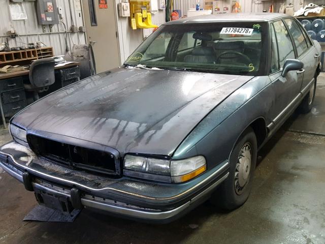 1G4HR53L2PH475295 - 1993 BUICK LESABRE LI BLUE photo 2