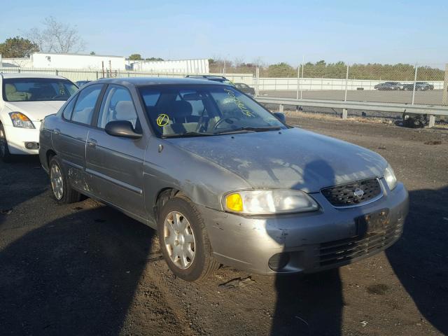 3N1CB51A12L555219 - 2002 NISSAN SENTRA GXE BEIGE photo 1