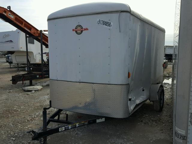 4YMCL12176T060278 - 2006 CARGO TRAILER WHITE photo 2