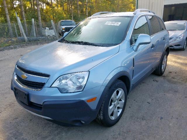 3GNAL2EK9DS642658 - 2013 CHEVROLET CAPTIVA LS 蓝色 照片 2