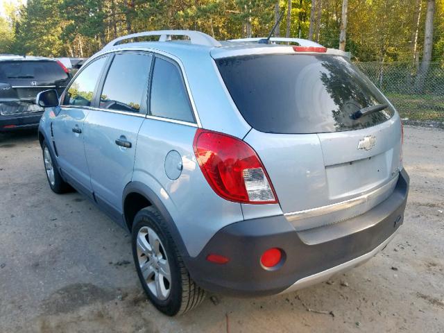 3GNAL2EK9DS642658 - 2013 CHEVROLET CAPTIVA LS 蓝色 照片 3