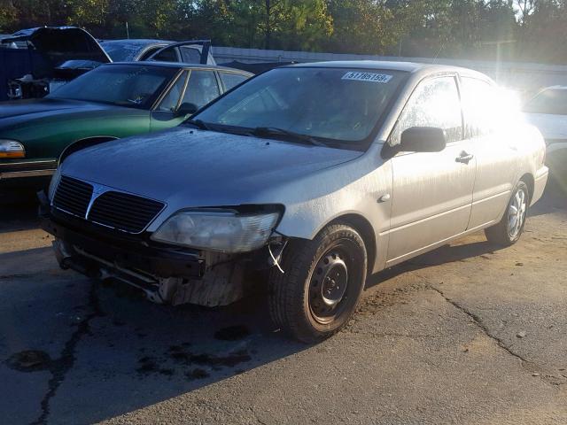 JA3AJ26E83U065108 - 2003 MITSUBISHI LANCER ES BROWN photo 2