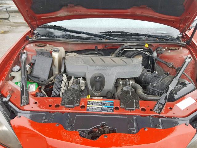 2G2WP552881102163 - 2008 PONTIAC GRAND PRIX Қызыл фото 7