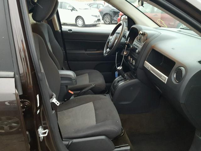 1C4NJCBA0ED603637 - 2014 JEEP COMPASS SP ყავისფერი ფოტო 5