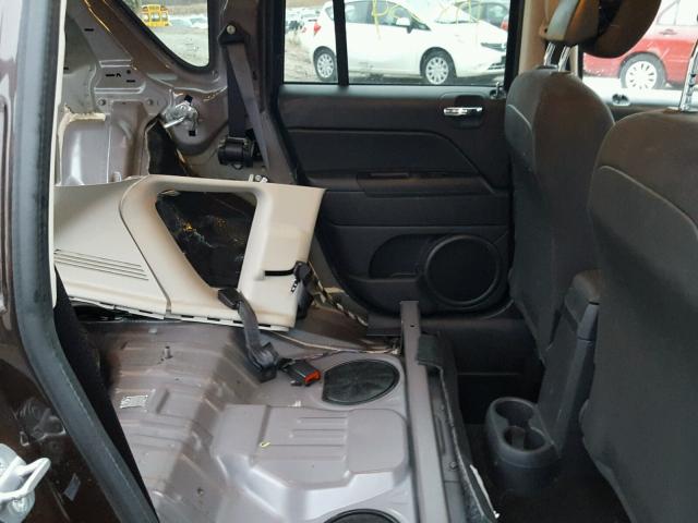 1C4NJCBA0ED603637 - 2014 JEEP COMPASS SP ყავისფერი ფოტო 6