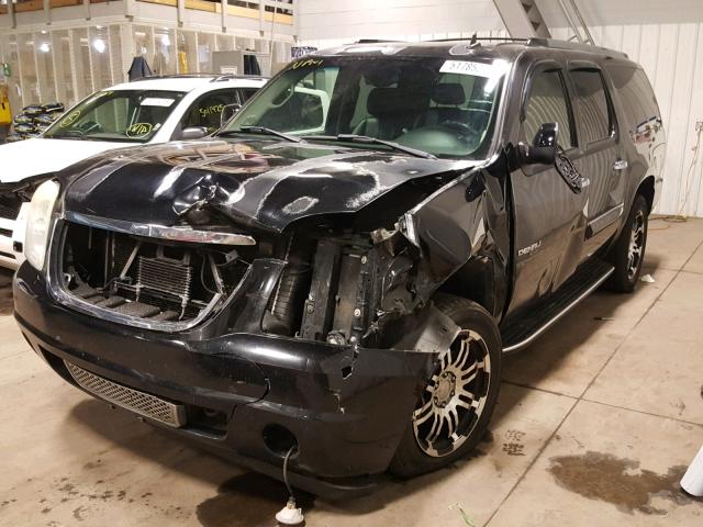 1GKFK668771167923 - 2007 GMC YUKON DENA BLACK photo 2