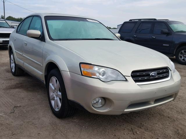 4S4BL62C277204807 - 2007 SUBARU LEGACY OUT BEIGE photo 1