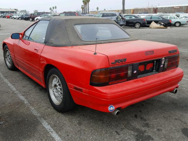 JM1FC3514K0707383 - 1989 MAZDA RX7 RED photo 3