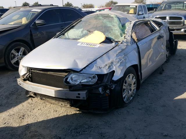 2HGFG12279H505179 - 2009 HONDA CIVIC DX SILVER photo 2