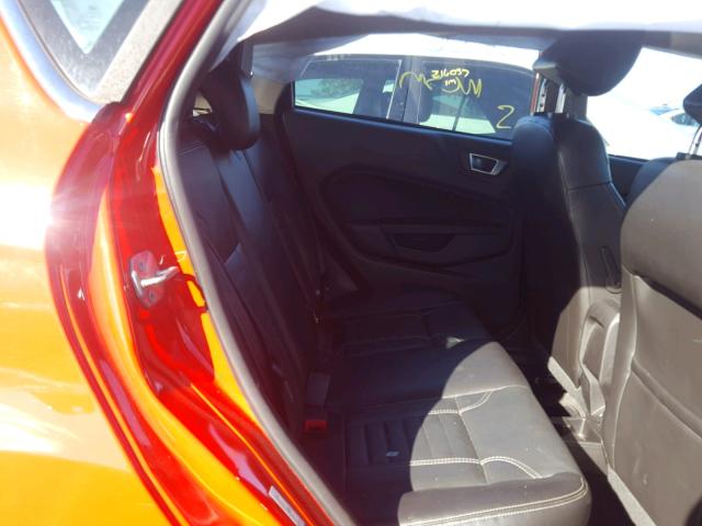 3FADP4FJ0EM221354 - 2014 FORD FIESTA TIT RED photo 6