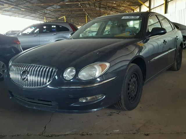 2G4WC582881150910 - 2008 BUICK LACROSSE C GRAY photo 2