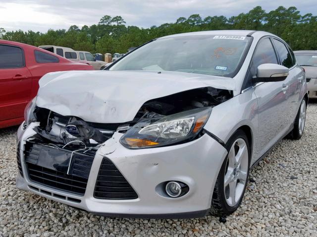 1FADP3N26EL223714 - 2014 FORD FOCUS TITA SILVER photo 2