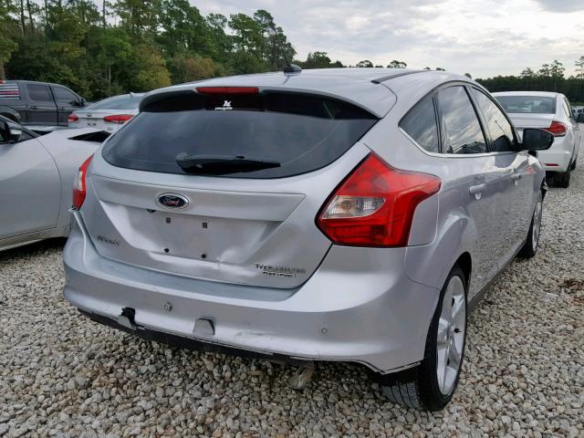 1FADP3N26EL223714 - 2014 FORD FOCUS TITA SILVER photo 4