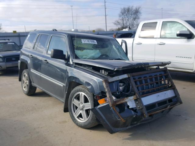 1J8FT48W38D551831 - 2008 JEEP PATRIOT LI BLUE photo 1