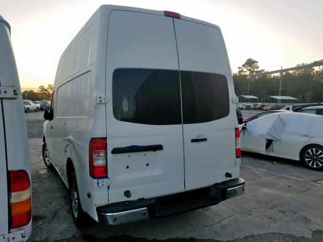 1N6BF0LY7DN114480 - 2013 NISSAN NV 2500 WHITE photo 3