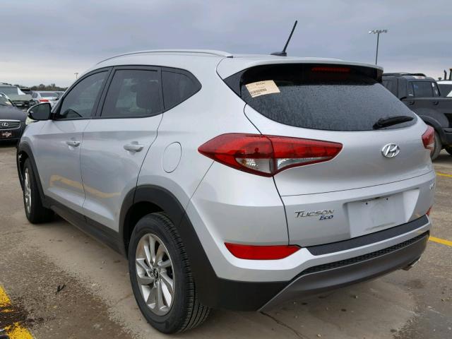 KM8J33A23GU237481 - 2016 HYUNDAI TUCSON LIM SILVER photo 3