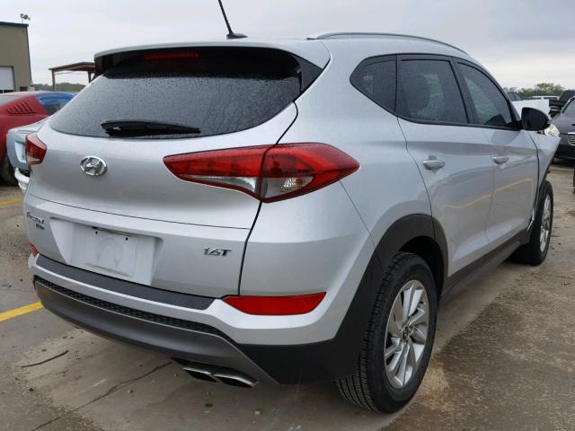 KM8J33A23GU237481 - 2016 HYUNDAI TUCSON LIM SILVER photo 4