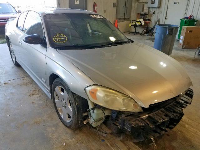2G1WL16C469245643 - 2006 CHEVROLET MONTE CARL ვერცხლისფერი ფოტო 1