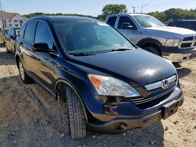 5J6RE48799L034512 - 2009 HONDA CR-V EXL BLACK photo 1