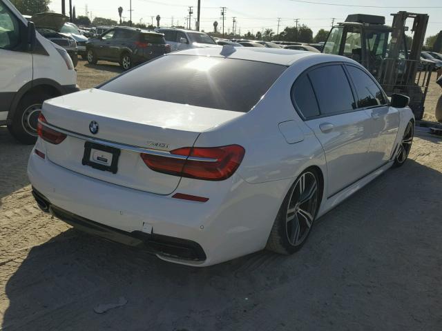 WBA7E2C52GG548194 - 2016 BMW 740 I WHITE photo 4